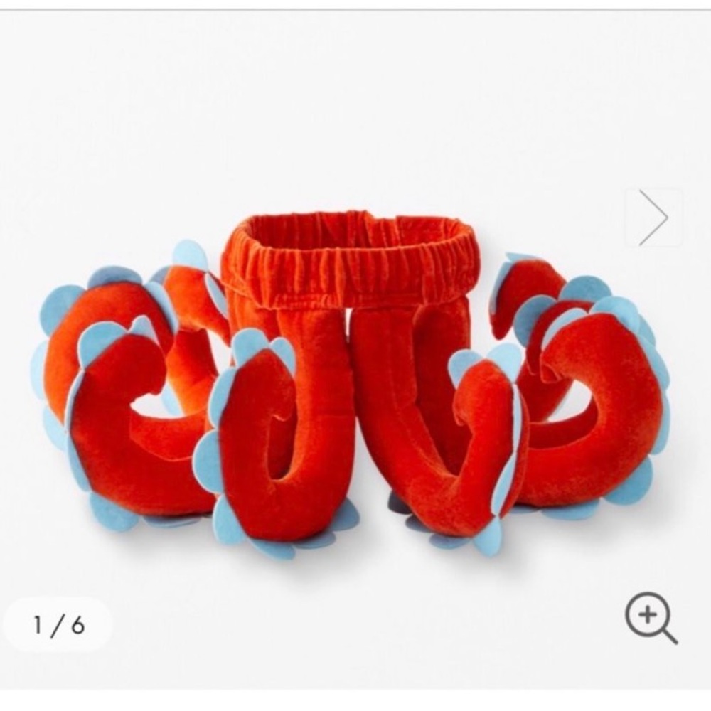 Hanna Andersson Orange and Blue Kids Octopus Costume - Picture 2 of 5